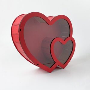 Pudełko "dwa serduszka" duże